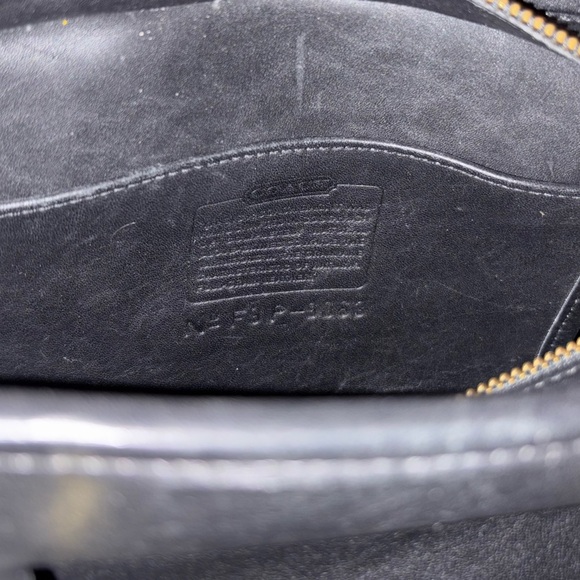 ✨ Vintage Coach Black Leather Satchel ✨ - Picture 6 of 7